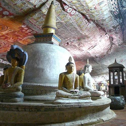 Dambulla cave temple